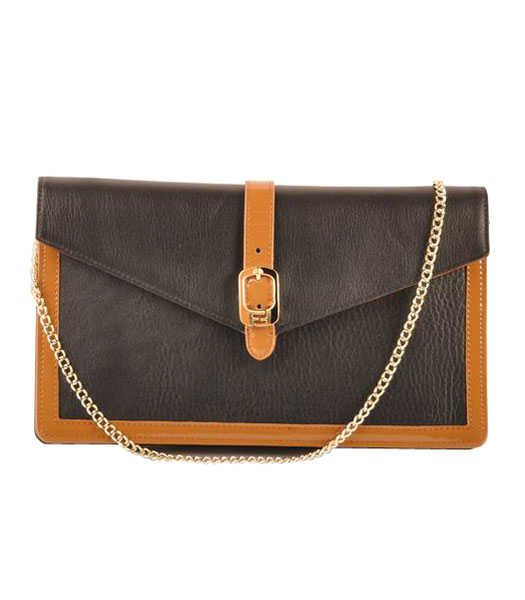 Fendi Chameleon Black Imported Leather Mini Handbag