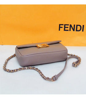 Fendi Small Be Baguette Bag In Original Leather Apricot