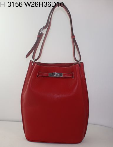 Hermes 2010 Collection Long Handbag in Red