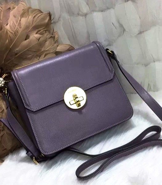 Miu Miu Purple Original Leather Small Shoulder Bag