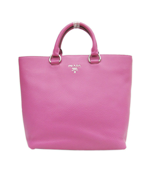 Prada Shopper PM Bag Calfskin Bag Peach