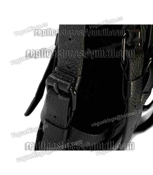 Alexander Wang Kirsten Suede Leather Clutch Shoulder Bag Black-5