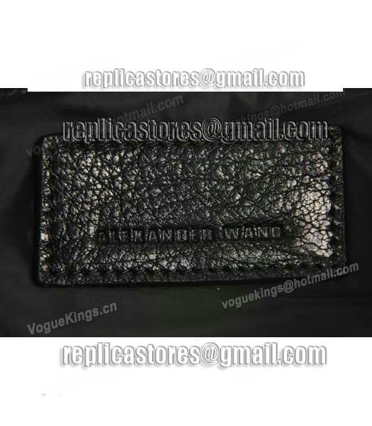 Alexander Wang Lia Vault Leather Shoulder Bag In Black-3