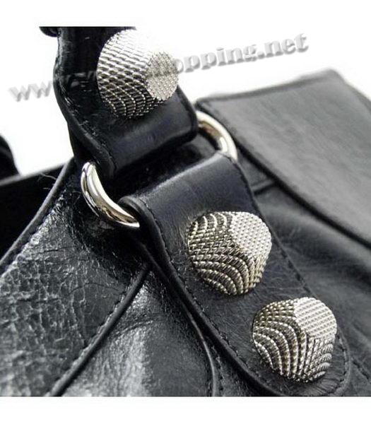 Balenciaga City Bag in Black Leather-3