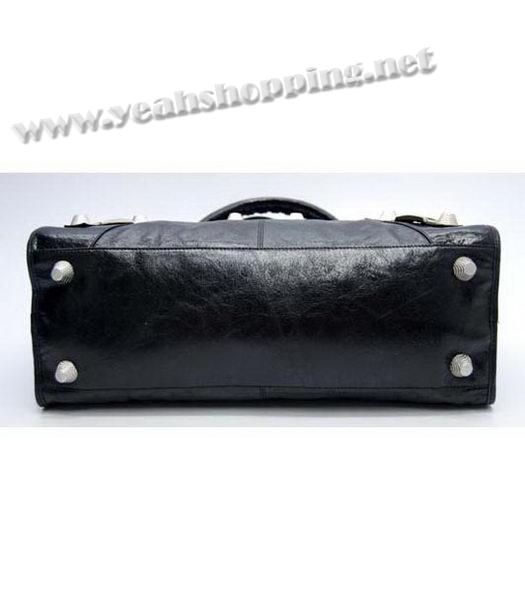 Balenciaga City Bag in Black Leather-4