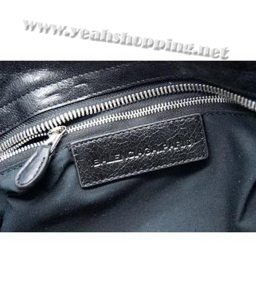 Balenciaga City Bag in Black Leather-6