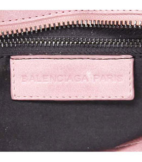 Balenciaga Classic Mini City Tote in Wine Red Imported Leather Small Nails-9