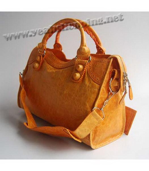 Balenciaga CoveOrange Giant City Orange Handbag-2
