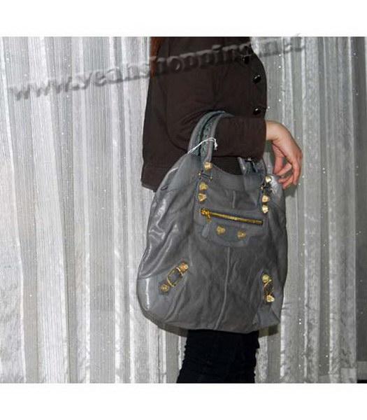 Balenciaga Giant Brief Dark Grey Handbag-7