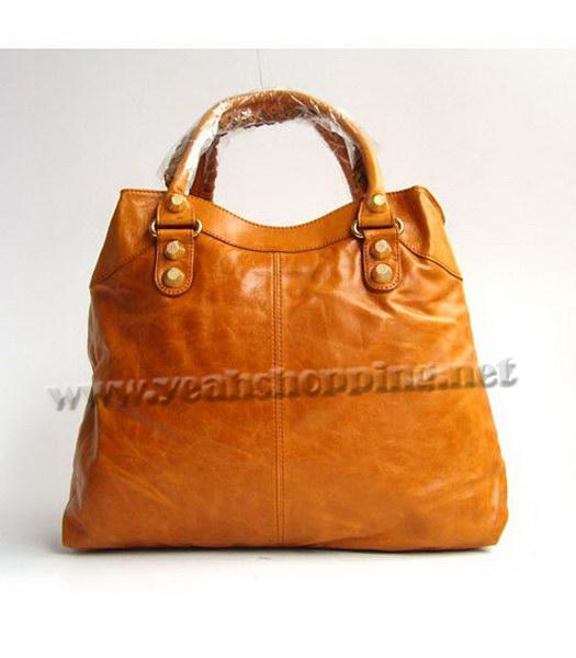 Balenciaga Giant Brief Orange Handbag-2