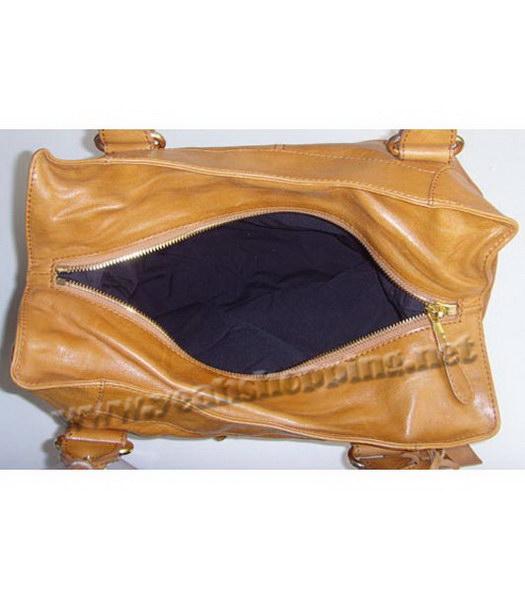 Balenciaga Giant Brief Orange Handbag-4