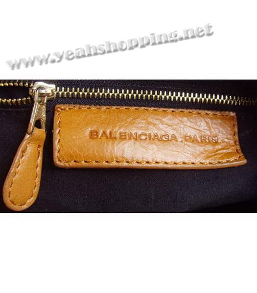 Balenciaga Giant Brief Orange Handbag-5
