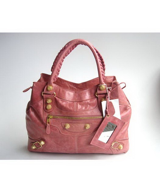 Balenciaga Giant Brief Pink Handbag