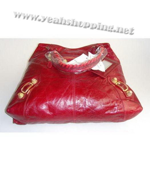 Balenciaga Giant Brief Red Handbag-3