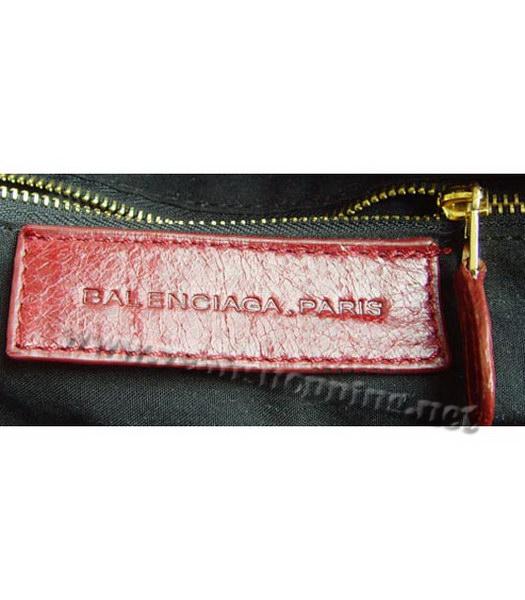 Balenciaga Giant Brief Red Handbag-5