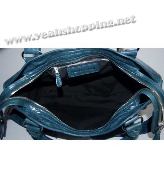 Balenciaga Giant City Blue Handbag-5
