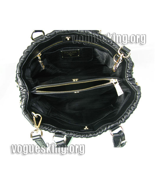 Balenciaga Motorcycle City Bag in Black/White Stripe Oil Leather Silver Nails-6