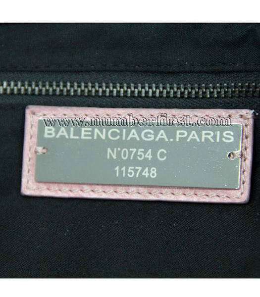 Balenciaga Motorcycle City Bag in Pink Oil Leather-5