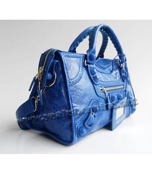 Balenciaga Oversized Covered Giant Part Time Bag Colorful Blue-1