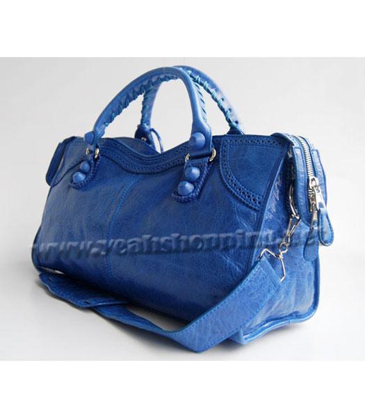 Balenciaga Oversized Covered Giant Part Time Bag Colorful Blue-2