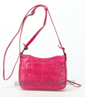 Balenciaga Peach Imported Leather Mini Tote Shoulder Bag With Small Nail-2