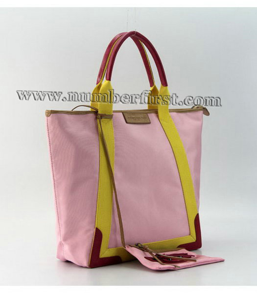 Balenciaga Spring Summer 2011 Pink Canvas Bag-1