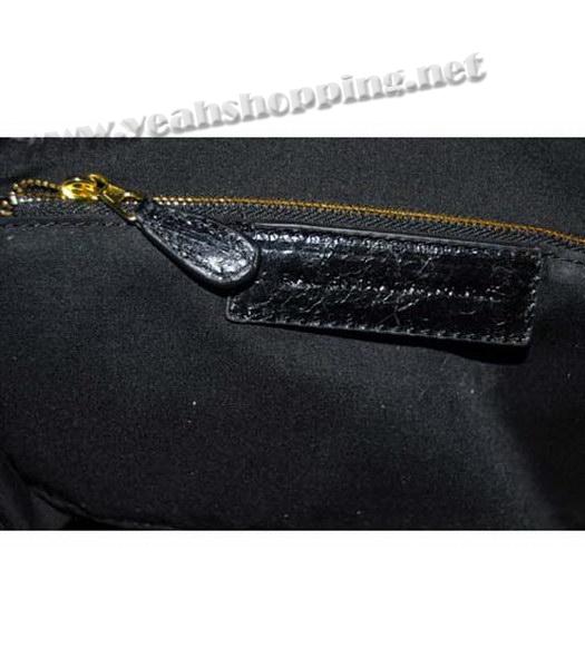 Balenciaga Work Large Handbag in Black Lambskin-6
