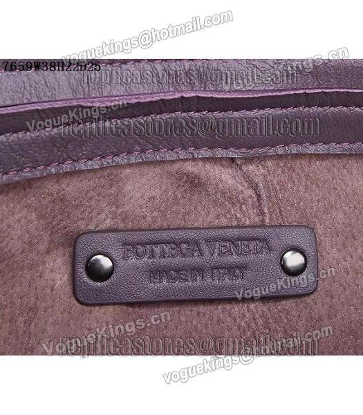 Bottega Veneta Woven Handle Bag Light Purple-3