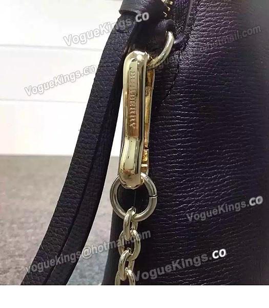 Celine Belt Black Leather Small Croc Veins Tote Bag-4