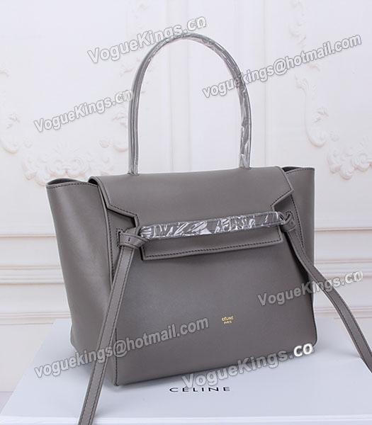 Celine Belt Grey Leather High-quality Tote Bag-1