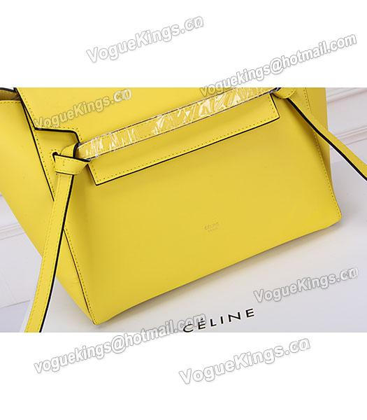 Celine Belt Yellow Leather High-quality Tote Bag-6