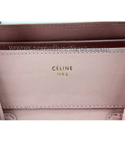 Celine Boston 33cm Smile Tote Bag in Pink-4