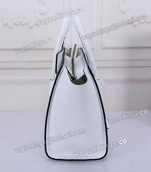Celine Mini 30cm Classic Tote Bag White Leather-1