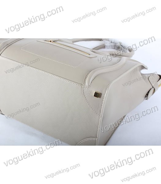 Celine Mini 33cm Large Tote Bag Light Khaki Calfskin-5