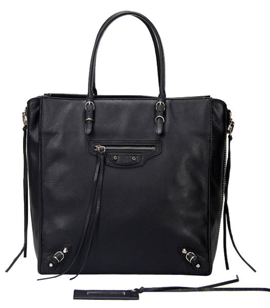 Celine Mini Smile Face Pink/Black Imported Leather Tote Handbag