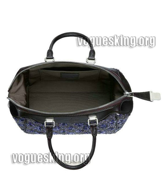 Celine Nano 20cm Small Tote Handbag Purple Imported Leather-5