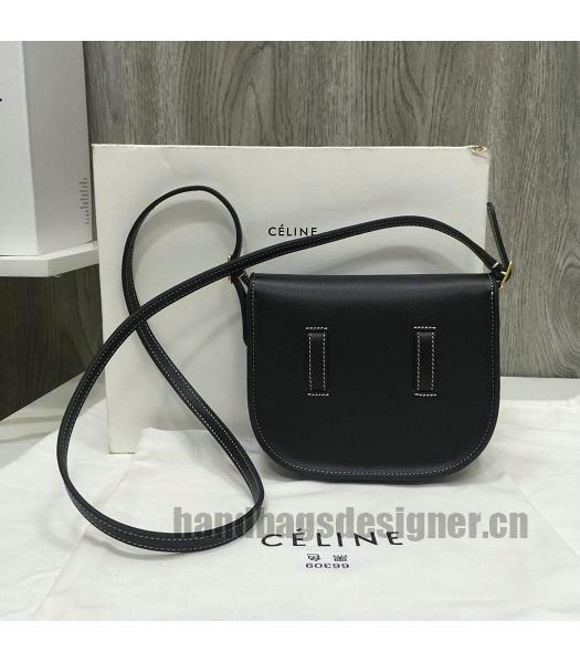 Celine Original Calfskin Leather Small Crossbody Bag Black-1