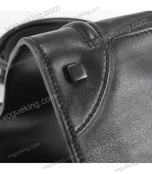 Celine Phantom Square Bag Black Calfskin Leather-5