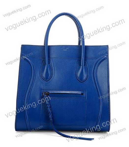 Celine Phantom Square Bags Colorful Blue Imported Leather-1