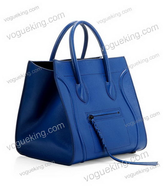 Celine Phantom Square Bags Colorful Blue Imported Leather-2