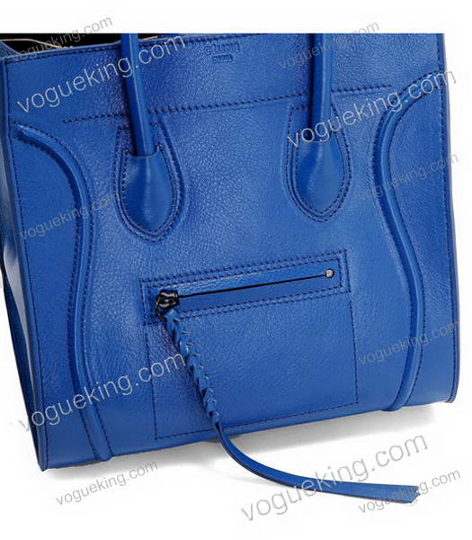 Celine Phantom Square Bags Colorful Blue Imported Leather-3