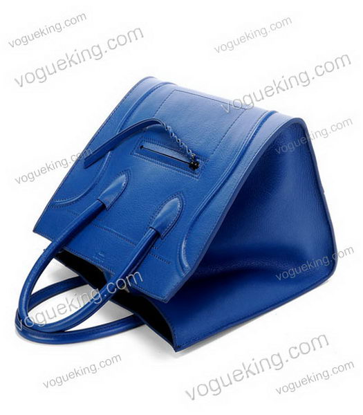Celine Phantom Square Bags Colorful Blue Imported Leather-4