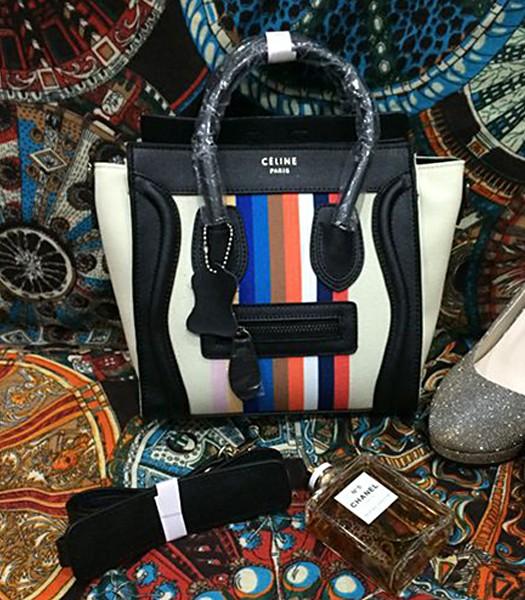 Celine Top-quality Rainbow Women s Bags 8882 With Black Leather