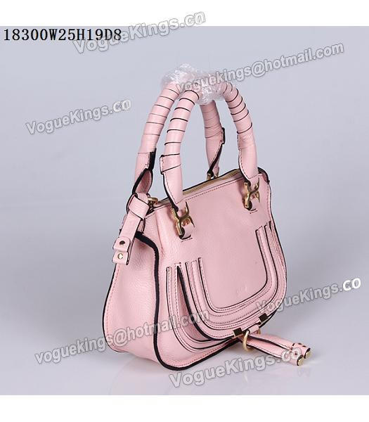 Chloe Hot-sale Pink Leather Small Tote Bag-1
