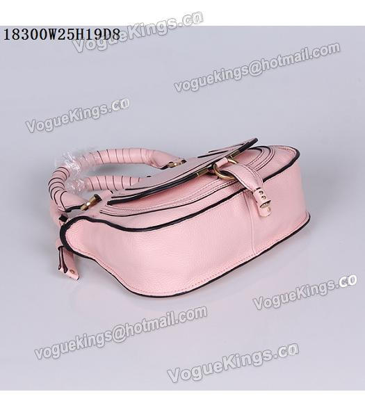 Chloe Hot-sale Pink Leather Small Tote Bag-3