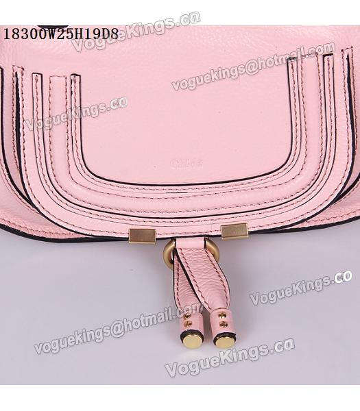Chloe Hot-sale Pink Leather Small Tote Bag-6