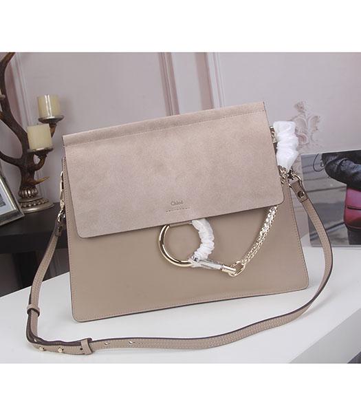 Chloe New Style Apricot Suede Leather Shoulder Bag
