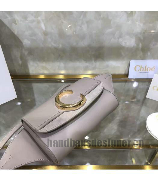 Chloe Original Calfskin Leather Belt Bag Grey-3