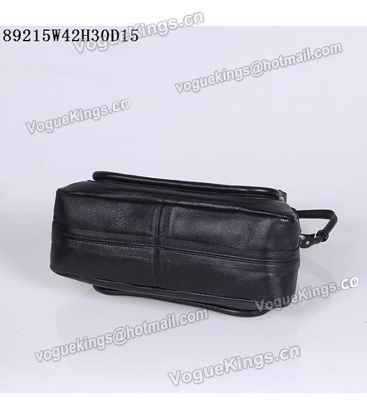 Chloe Paraty 42cm Black Leather Large Shoulder Bag-5