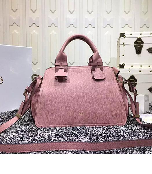 Chloe Pink Original Calfskin Leather Tote Bag